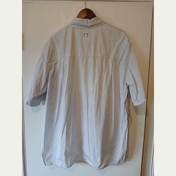 WOOYOUNGMI - Two-length lateral slit white shirt - Sz 52 - Picture 2 of 12